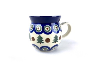 005 Bunzlau Bolle Mok 366X  240 ml Kerst